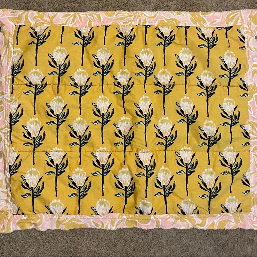 Opalhouse, pillow shams, yellow flowers